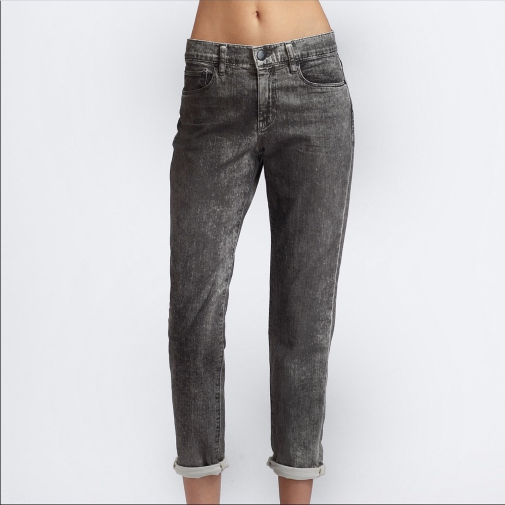 Vince Washed Black Relaxed Fit Jeans Sz 28